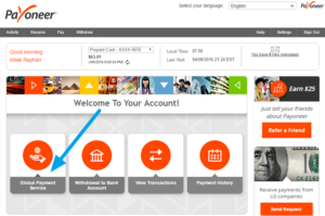 New Business for PAYONEER